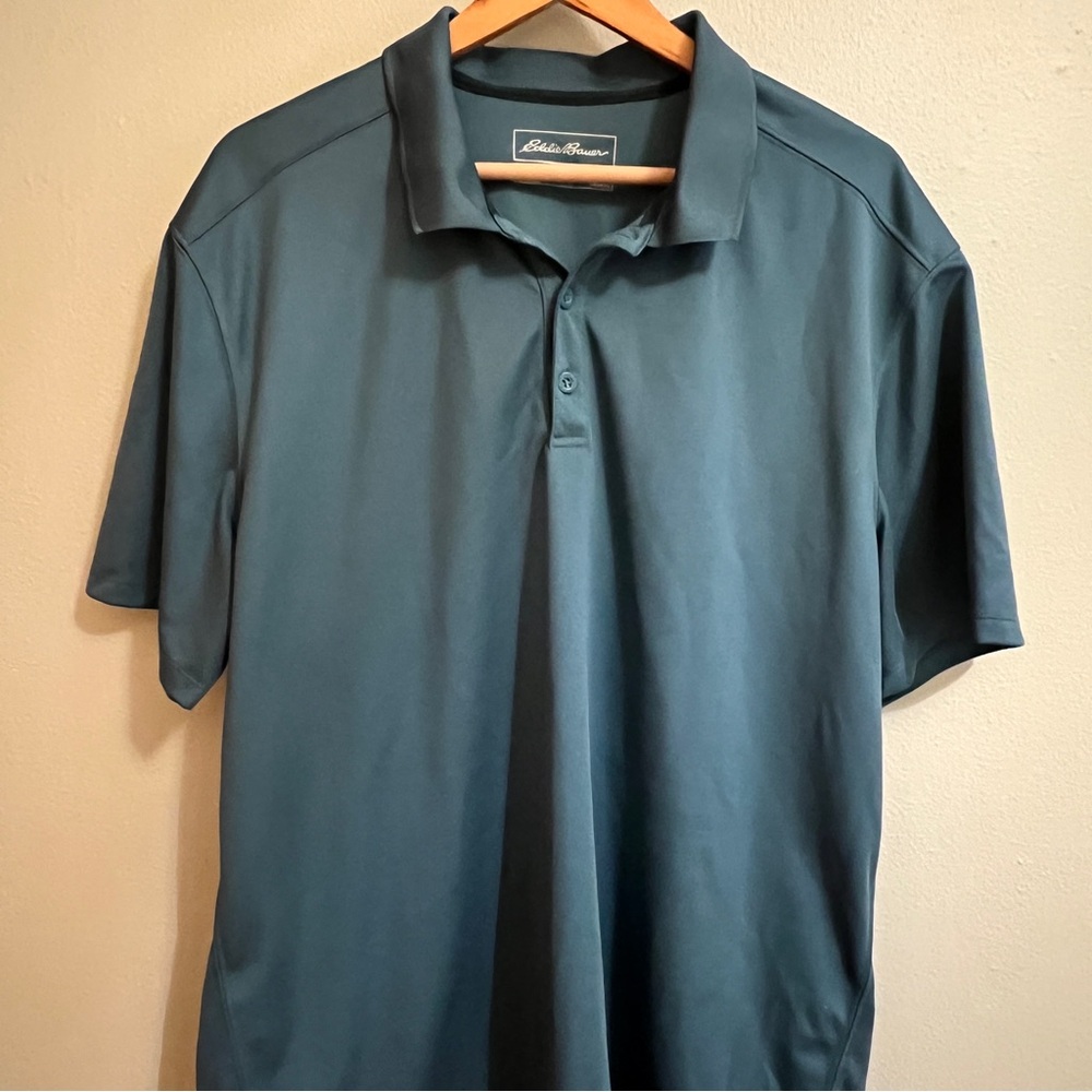 Eddie Bauer Men's Polo Shirt in Teal